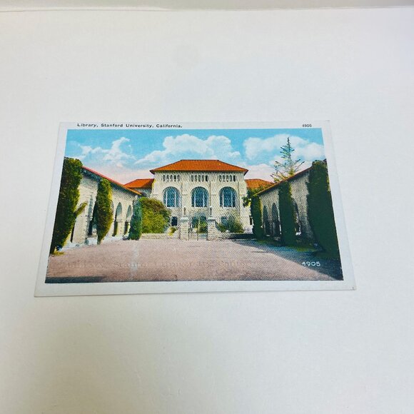 Genuine Antique 1920s Stanford University Memorabilia Postcards - Picture 6 of 13